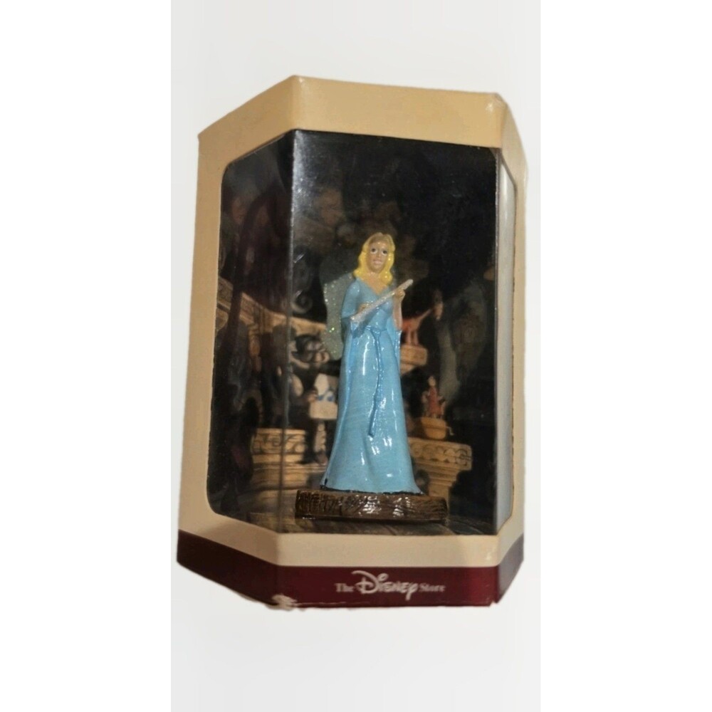 NIB VTG 90s Disney Tiny Kingdom Pinocchio 1940 BLUE FAIRY Mini Figure Figurine